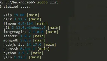 Window PowerShell也能一键按包了!Python node