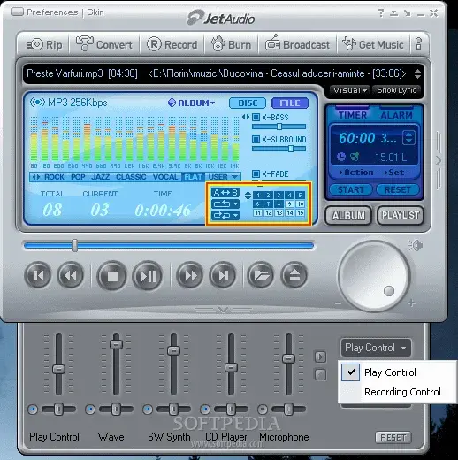 豪华强悍的音乐播放器 jetAudio v8.1.8 中文加强版