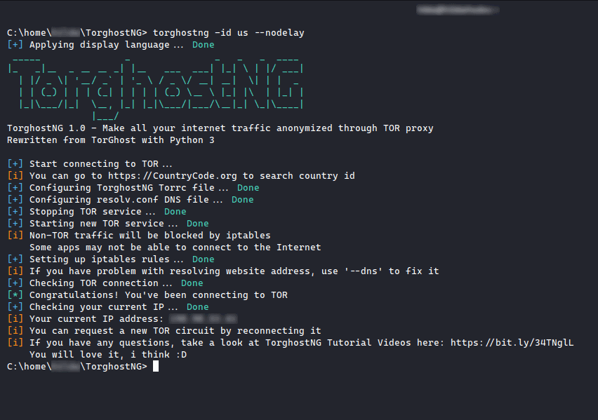 TorghostNG：一款功能强大的网络流量匿名化工具
