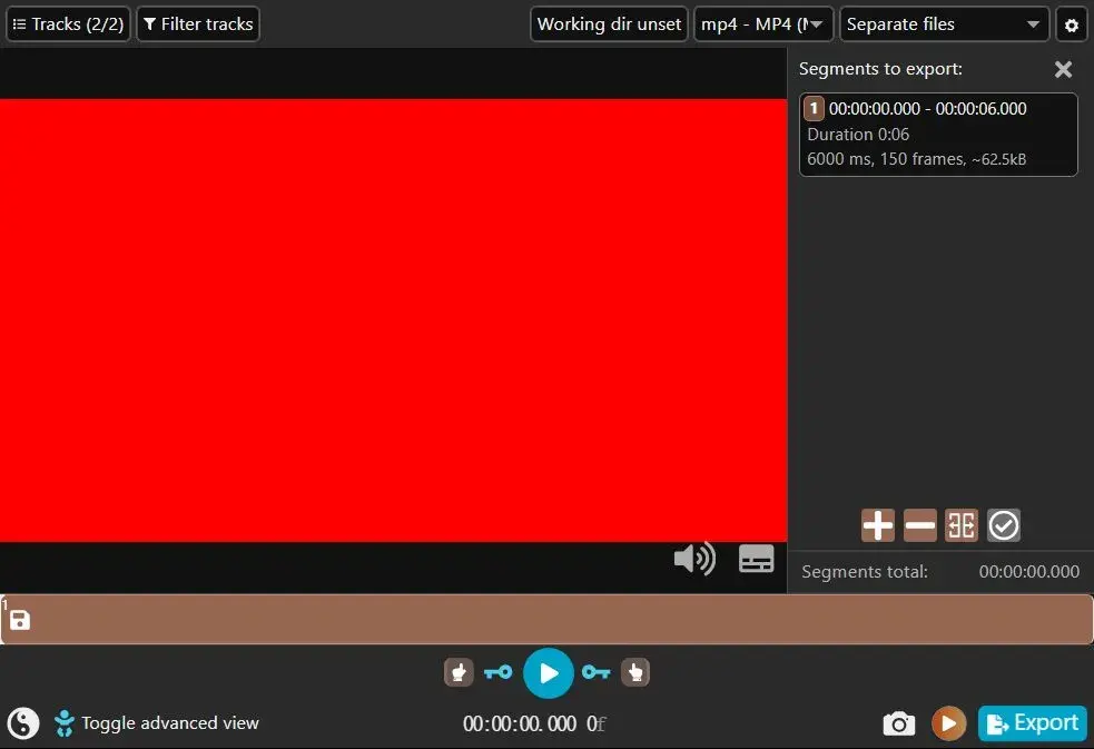 LosslessCut 3.69.0 无损剪辑软件：开源免费视频剪切工具，帧级精准不重编码，视频截取/视频裁剪/视频处理/无损分割一秒出片