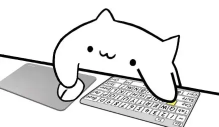 实测按住 A 键：猫爪同步按下，对应键位高亮