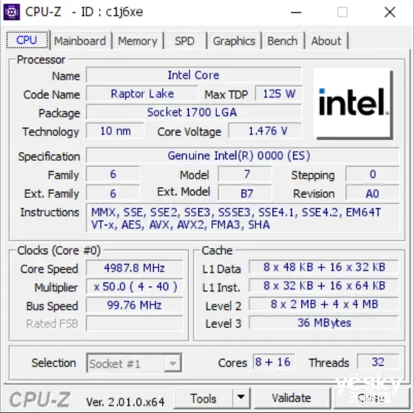 CPU-Z v1.93.0 中文单文件版