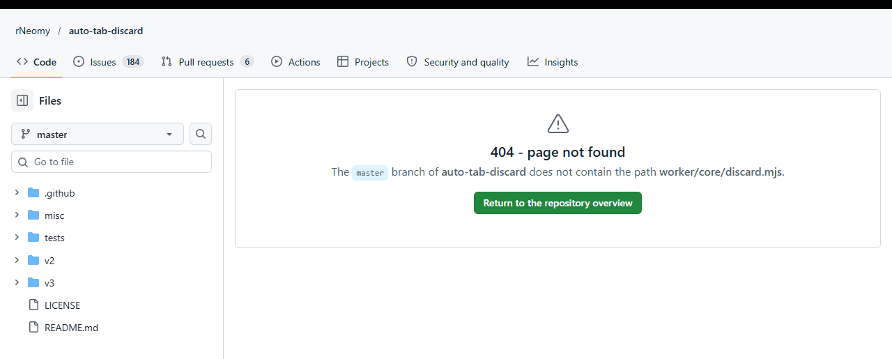 worker/core/discard.mjs：直接调 chrome.tabs.discard，不替换 DOM