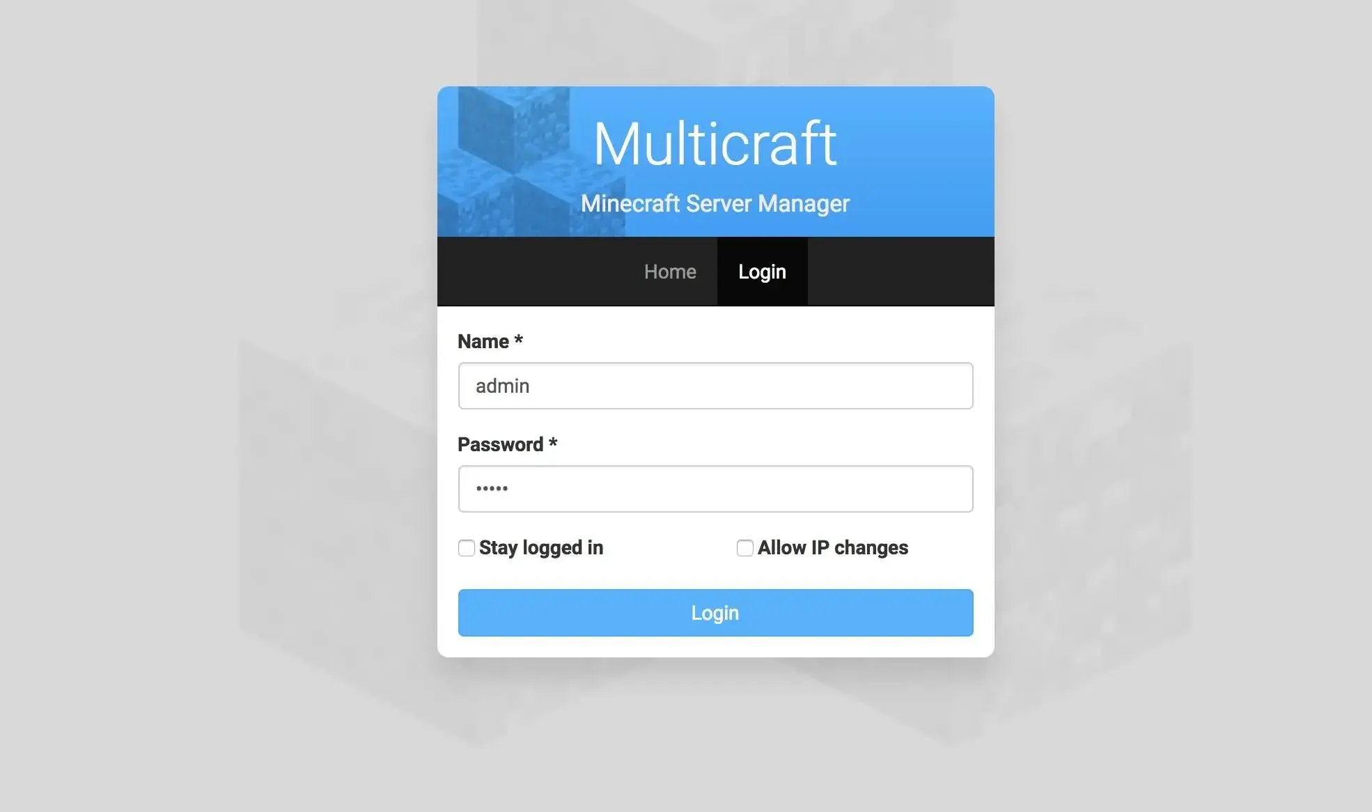 使用MultiCraft面板搭建MineCraft服务器 - 图14