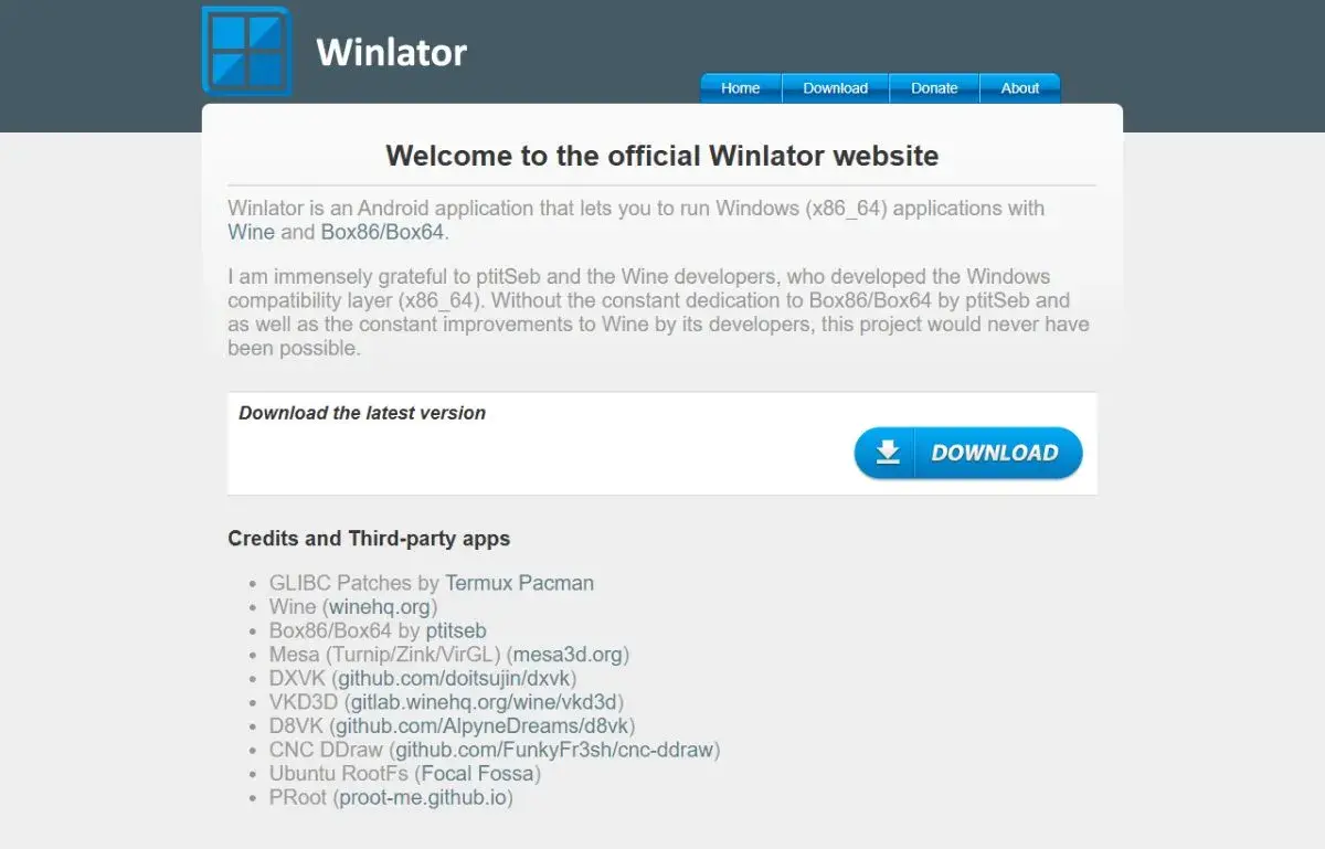 Winlator 安卓运行Windows游戏