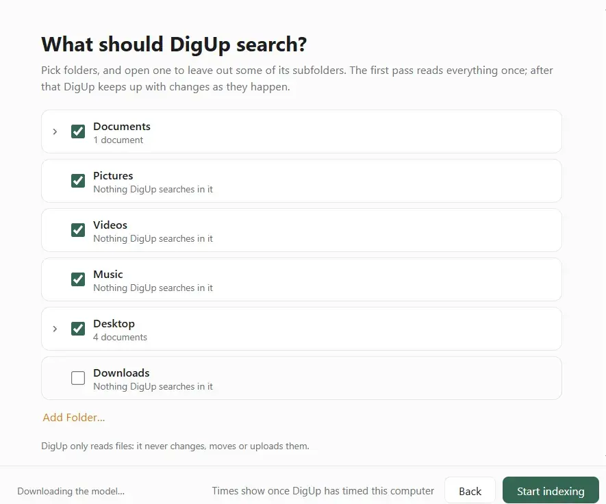 DigUp：记不住文件名，用一句话搜出电脑里的照片和录音-剑客网-第6张图片