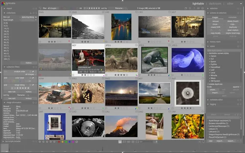 darktable 修图:Lightroom 的开源免费替代