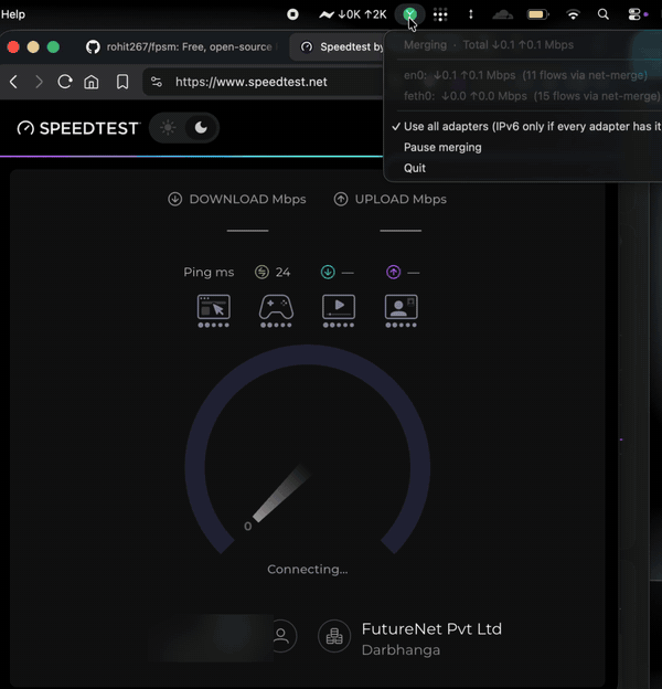 net-merge:把 Wi-Fi 和热点同时用起来,带宽叠加-剑客网-第5张图片 net-merge:把 Wi-Fi 和热点同时用起来,带宽叠加-剑客网-第5张图片