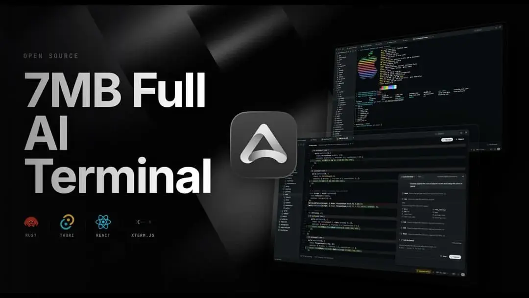 Terax:7MB 的终端优先 AI 开发环境-剑客网-第6张图片 Terax:7MB 的终端优先 AI 开发环境-剑客网-第6张图片