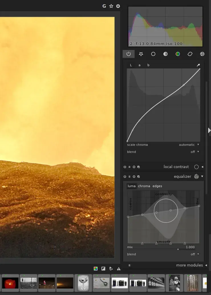 darktable 修图:Lightroom 的开源免费替代-剑客网-第6张图片 darktable 修图:Lightroom 的开源免费替代-剑客网-第6张图片