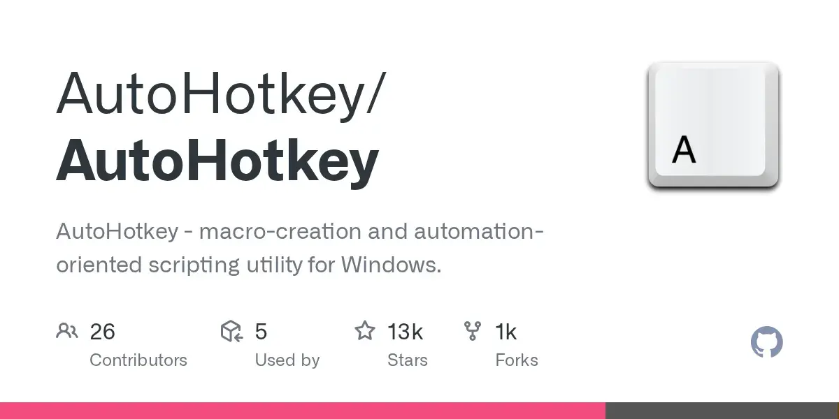 AutoHotkey 自动化:给重复操作绑个热键