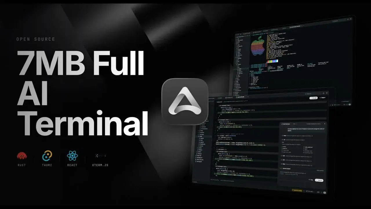 Terax:7MB 的终端优先 AI 开发环境
