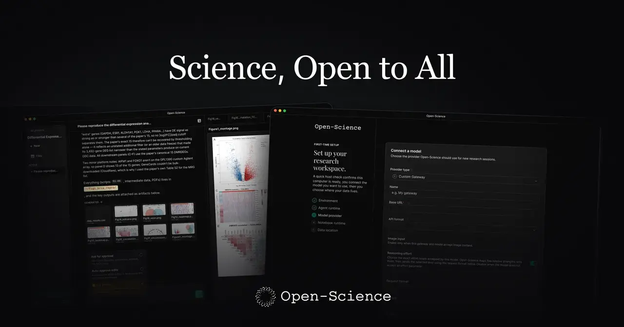 Open-Science：AI 科研工作台，每个结论都能查证据