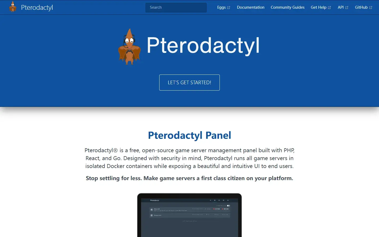 Pterodactyl 翼龙面板 v1.15.1 实测：Docker 隔离的开源游戏服务器管理面板